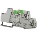                 Клеммник пружинный 2.5мм.кв 2/2 точки подключения
               