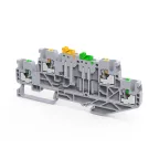                  Клемма 2х-ярусная push-in 2,5 кв.мм разъед. OptiClip CPDLK-2,5-2L-MT-N-I-серый
               