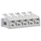                  Клемма пружинная соединительная КСП5-3L+N+PE
               