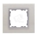                  Рамка на 3 поста, S82N, сталь матовая - алюминий (металл)
               