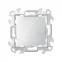 Переключатель (проходной) 10AX 250В~ цвета алюминий S24 Harmonie