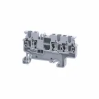                  Клемма с тремя контактами 2,5 кв.мм пружинная OptiClip СХ-2,5-TRIPLET-I-серый
               