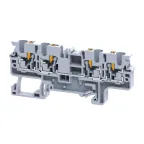                  Клемма с 4 конт. push-in 4 кв.мм OptiClip СP-4-QUATTRO-(0,2-4)-I-серый
               
