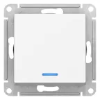 ATLASDESIGN 1-кл ПЕРЕКЛЮЧАТЕЛЬ с подсветкой, сх.6а, 10АХ, механизам, ЛОТОС