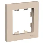                  ATLASDESIGN рамка однопостовая, ПЕСОЧНЫЙ
               