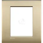 LivingLight Рамка AIR 3+3 модуля Матовое золото