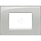 LivingLight Рамка прямоугольная 3 поста Серое небо