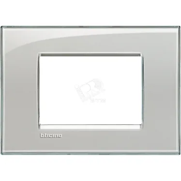 LivingLight Рамка прямоугольная 3 поста Серое небо