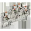 Колодка клеммная CP-ML 2 ур. 2,5мм2 серая IEK