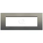 LivingLight Рамка прямоугольная 7 постов Серый шелк