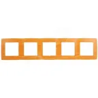                  Рамка на 5 постов, Эра12, ольха, 12-5005-07
               