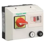                  Пускатель в корпусе 2.5-4A 220/230V 50/60Hz с поворотной рукояткой красный
               
