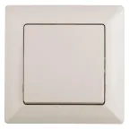 Переключатель Intro Solo 4-108-02 одноклавишный промежуточный, 10А-250В, IP20, СУ, слоновая кость