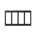 Connect Рамка для настенных блоков Сима Классик на 4 S-модуля, графит