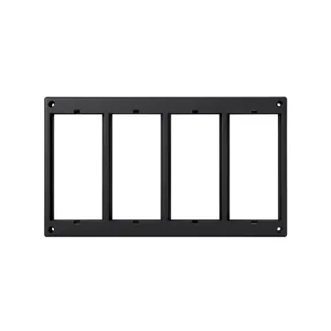 Connect Рамка для настенных блоков Сима Классик на 4 S-модуля, графит