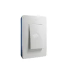                  Рамка 2 поста индиго/белая
               