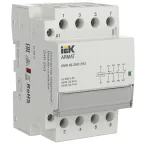                  ARMAT Контактор модульный KMR 40А 24В AC/DC 2НО 2НЗ IEK
               