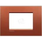 LivingLight Рамка прямоугольная 3 поста Красный шелк