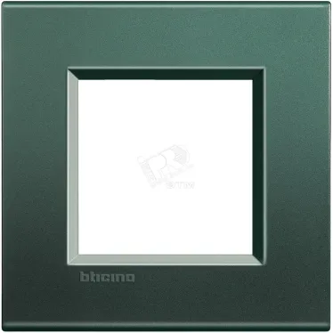 LivingLight Рамка прямоугольная 1 пост Зеленый шелк
