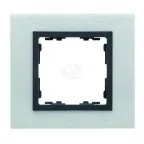                  Рамка на 3 поста, S82N, сталь матовая - графит (металл)
               