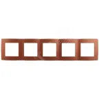                  Рамка на 5 постов, Эра12, медь, 12-5005-14
               