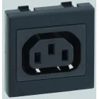 Connect Адаптер с гнездовым разъёмом С13, мама (IEC3200), К45, графит