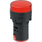Лампа индикаторная NBI-I-AD22-230-R красная d22мм 230В AC/DC
