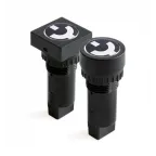                  Индикатор положения выключателя, винт. подкл., уст.размер 22/30, круг., зел., 24В
               