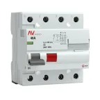 Устройство защитного отключения DV 4P 40А/100мА (A) AVERES