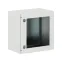 Корпус навесной уличный ST Outdoor с М/П с прозрачной дверью ВxШxГ 600x600x400 мм, IP66