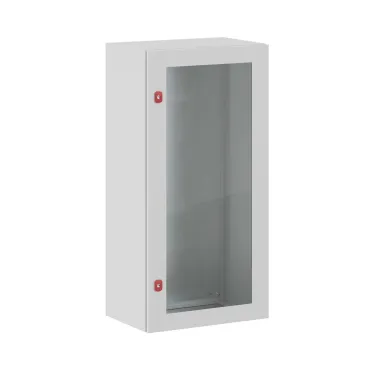 Щит с монтажной панелью ЩМП 1200x600x400мм серия ST c прозрачной дверью