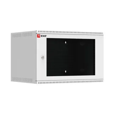 Шкаф телекоммуникационный настенный 6U (600х550) стекло, Astra PROxima