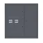 Щит этажный 2 кв. RAL7016 (1000х950х150) EKF PROxima