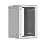                  Шкаф телекоммуникационный настенный разборный 18U (600х650) дверь стекло, Astra A Basic
               