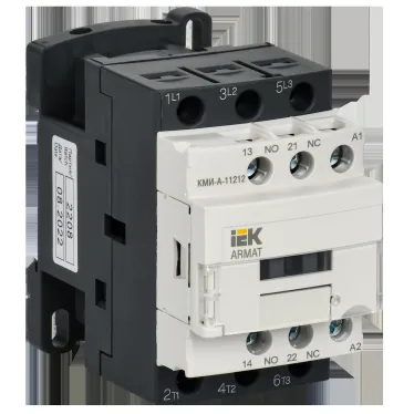ARMAT Контактор КМИ-А-11212 LC1D 12А 110В/АС3 1НО/1НЗ