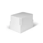 Корпус термопластиковый Cubo S 175X250X175 мм, 75 мм основание, глухая стенка, серая крышка, ABS, IP 66/67