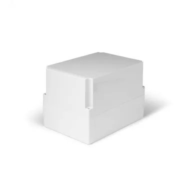 Корпус термопластиковый Cubo S 175X250X175 мм, 75 мм основание, глухая стенка, серая крышка, ABS, IP 66/67