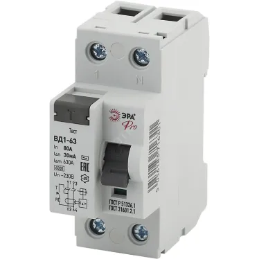 УЗО ВД1-63S Селективное 1P+N 63А 100mA NO-902-152 Pro