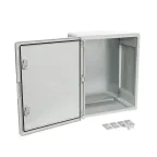 Корпус пластиковый с монтажной панелью ЩМП IP65 серая дверь 500х400х240