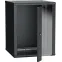 Шкаф настенный 19' LINEA W 12U 600x600мм стеклянная дверь RAL9005