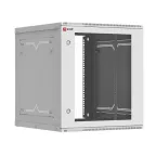                  Шкаф телекоммуникационный настенный разборный 12U (600х650) дверь стекло, Astra A Basic
               