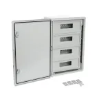                  Корпус пластиковый распределительный ЩРН-60 IP65 серая дверь 600х400х200
               