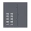 Щит этажный 8 кв. RAL7024 (1000х950х150) EKF PROxima