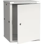                  Шкаф настенный 19' LINEA W 12U 600x600мм металлическая дверь RAL7035
               
