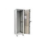 Шкаф телекоммуникационный напольный 42U 600x1000 ШТ-НП-42U-600-1000-С, передняя дверь стекло