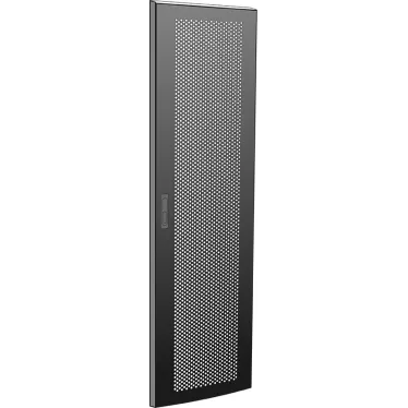 Дверь перфорированная для шкафа LINEA N 38U 600 мм черная