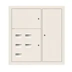 Щит этажный 5 кв. RAL9001 (1000х950х150) EKF Basic