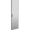 Дверь металлическая для шкафа LINEA N 28U 600 мм серая
