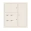 Щит этажный 4 кв. RAL9001 (1000х950х150) EKF Basic