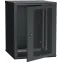 Шкаф LINEA W 15U 600x600 мм дверь перфорированная RAL9005